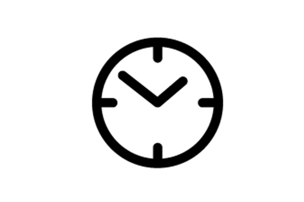 5分前には終了となります