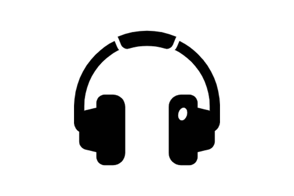 ヘッドホンやイヤホンでもご確認ください