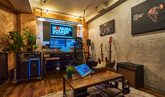 レコ―ディングスタジオ-コントロールルーム