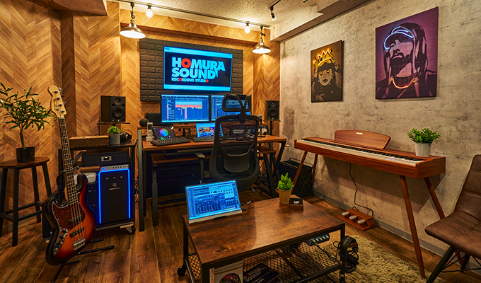 レコ―ディングスタジオ-コントロールルーム